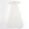 Gigoteuse à pois tog 2,5 fille col claudine blanche en coton bio oekotex