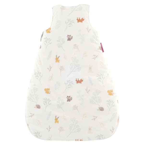 Gigoteuse chaude renard et animaux de la forêt coton bio oekotex