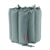 Tour de lit uni vert sauge matelassé coton bio oekotex Dream Forest
