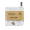 Débarbouillettes en gaze de coton bio lavable et réutilisable écru motif renard Dream Forest