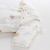 gigoteuse hiver chaude tog 2,5 mixte fille garçon motif foret renard hérisson feuillage en coton bio oekotex