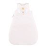 Gigoteuse fille rose pâle motif cygne princesse avec broderie dorée couronne, étoiles à l'intérieur, coton bio et oekotex