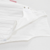 Gigoteuse été mixte fille garçon motif renard fond blanc rayé tog 0,5 en coton bio oekotex