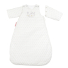 gigoteuse hiver mixte fille garçon blanc écru motif lapin manches amovibles tog 2,5 en coton bio oekoetex
