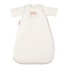 gigoteuse hiver fille rose pâle motif arc-en-ciel licorne manches amovibles tog 2,5 en coton bio oekoetex