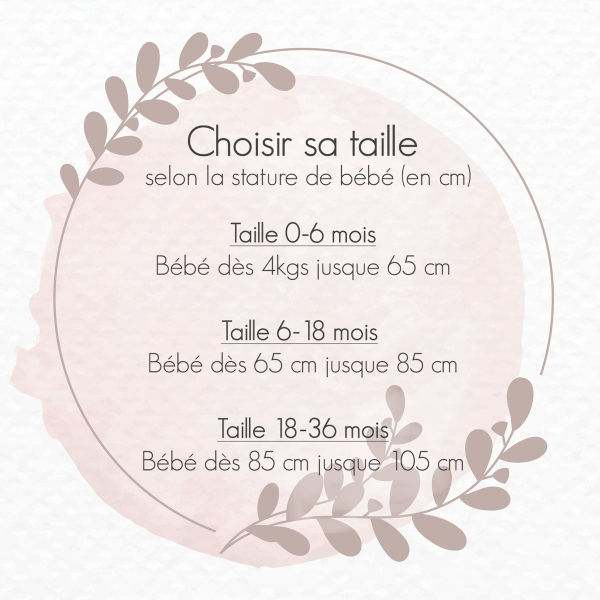 conseil comment choisir taille gigoteuse bébé selon âge