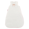 gigoteuse fille couleur écrue motif arc-en-ciel licorne rose en coton bio oekotex tog 2,5