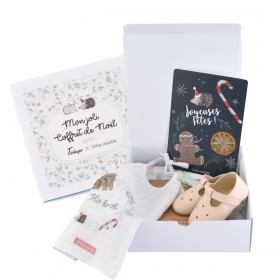 Coffret complet Noël magique - nude - pointure 16/17