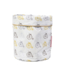 panier de rangement de toilette ou jouet motif vélos coton bio et oekotex
