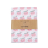 Maxi-lange bebe fille motif pomme rose en coton bio et oekotex fabrique au portugal