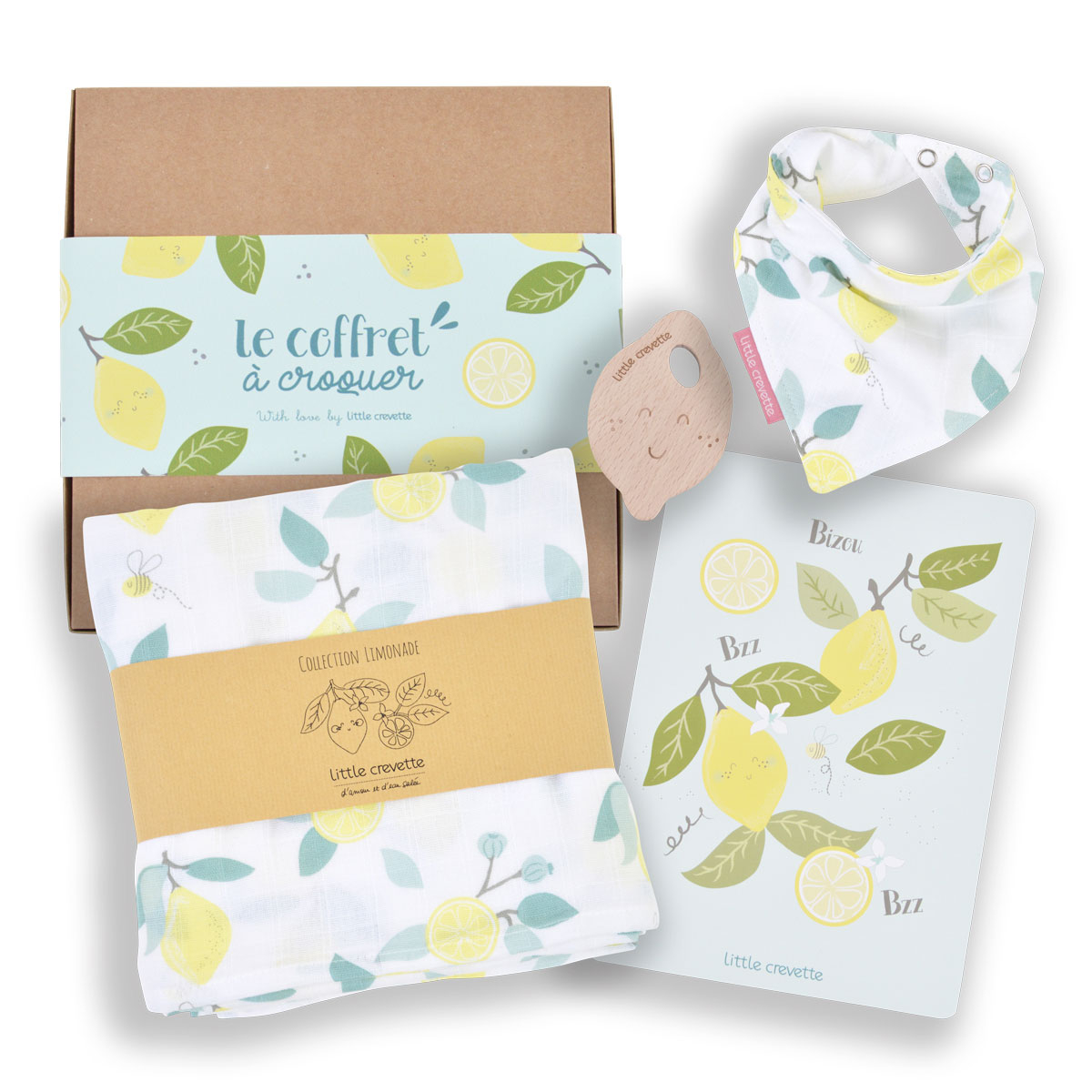 Coffret cadeau bébé à croquer Limonade 3