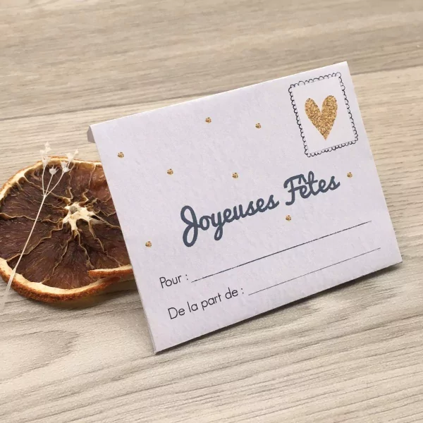 Carte cadeau spécial Fêtes