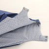 Gigoteuse mixte fille garçon bleue motif Baleine en coton bio oekotex