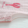 gigoteuse été légère en lange tog 0,5 fille rose motif homard en coton bio oekotex