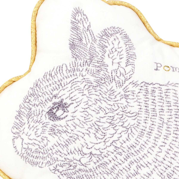 Coussin Pompom le lapin