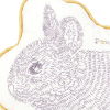 Coussin Pompom le lapin