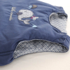 Gigoteuse mixte fille garçon bleue motif Baleine en coton bio oekotex
