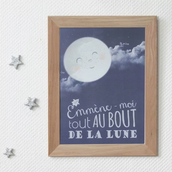 Affiche "Au bout de la Lune"