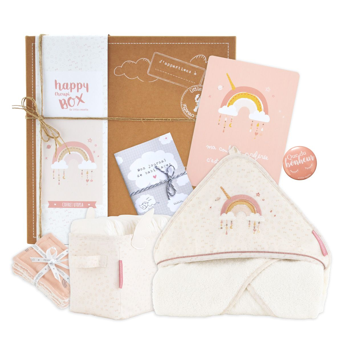 Coffret cadeau bébé Utopia - la maousse box