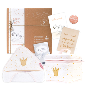 coffret bain bebe cape de bain éponge et trousse de toilette thème princesse coton bio et oekotex 100