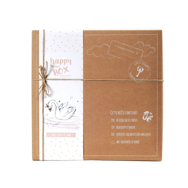 Coffret cadeau bébé Princesse Swan - la petite box