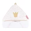 cape de bain bebe fille princesse coton bio et oekotex 100