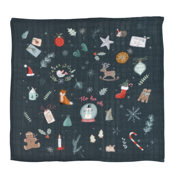 lange de noel en coton bio
