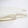 gigoteuse chaude TOG 2,5 imprimé feuillage coton bio verte et écrue