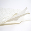 gigoteuse chaude TOG 2,5 imprimé feuillage coton bio verte et écrue