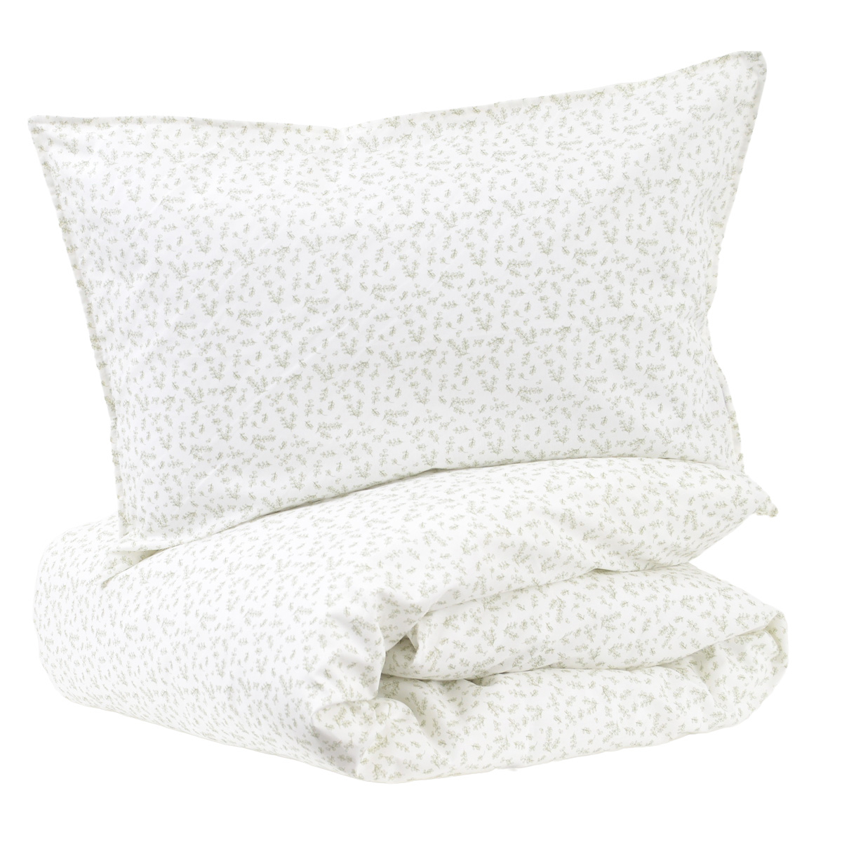 LITTLE CREVETTE Parure de lit b&eacute;b&eacute; taie et housse de couette 100x140 cm Petit Buis