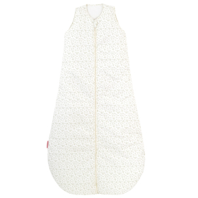 Gigoteuse naissance fille hiver en gaze de coton bio rose poudre