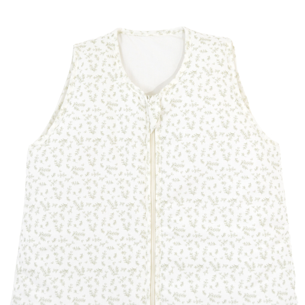 gigoteuse enfant mixte 130 cm en coton bio imprimé feuilles ouverture devant
