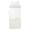 sac de couchage enfant maternelle coton bio avec oreiller intégré et sac de transport motif feuilles