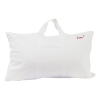 sac de couchage enfant maternelle coton bio avec oreiller intégré et sac de transport motif feuilles brodé au prénom