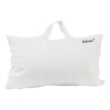 sac de couchage enfant maternelle coton bio avec oreiller intégré et sac de transport motif feuilles brodé au prénom
