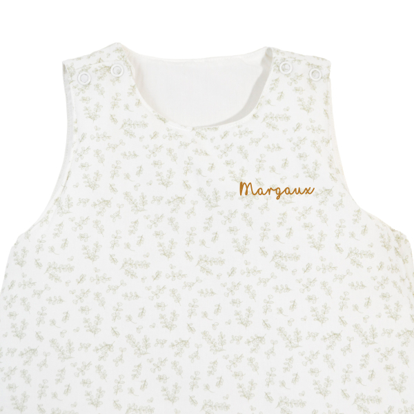 Gigoteuse bébé coton bio Petit Buis - personnalisable