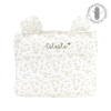 tapis à langer nomade imperméable personnalise au prenom motif feuilles