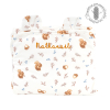 tapis à langer nomade mixte personnalisable au prénom imperméable imprimé écureuil