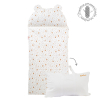 sac de couchage enfant maternelle mixte personnalisable au prénom motif écureuils