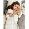 gigoteuse enfant 150 cm 6-10 ans en coton bio imprimé feuilles chaude TOG 2.5