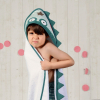 maxi cape de bain éponge blanche Crocrodile