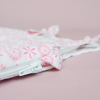 Gigoteuse été légère en lange tog 0,5 fille rose motif fleur en coton bio oekotex