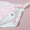 Gigoteuse été légère en lange tog 0,5 fille rose motif fleur en coton bio oekotex