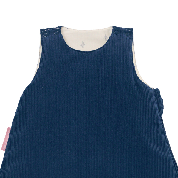 gigoteuse bébé très chaude velours bleu marine tog 3.2