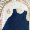 gigoteuse bébé très chaude velours bleu marine tog 3.2