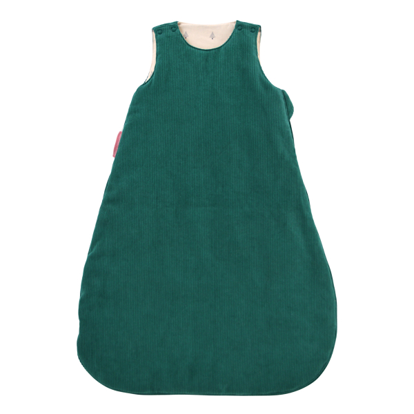 gigoteuse bébé très chaude velours vert sapin tog 3.2