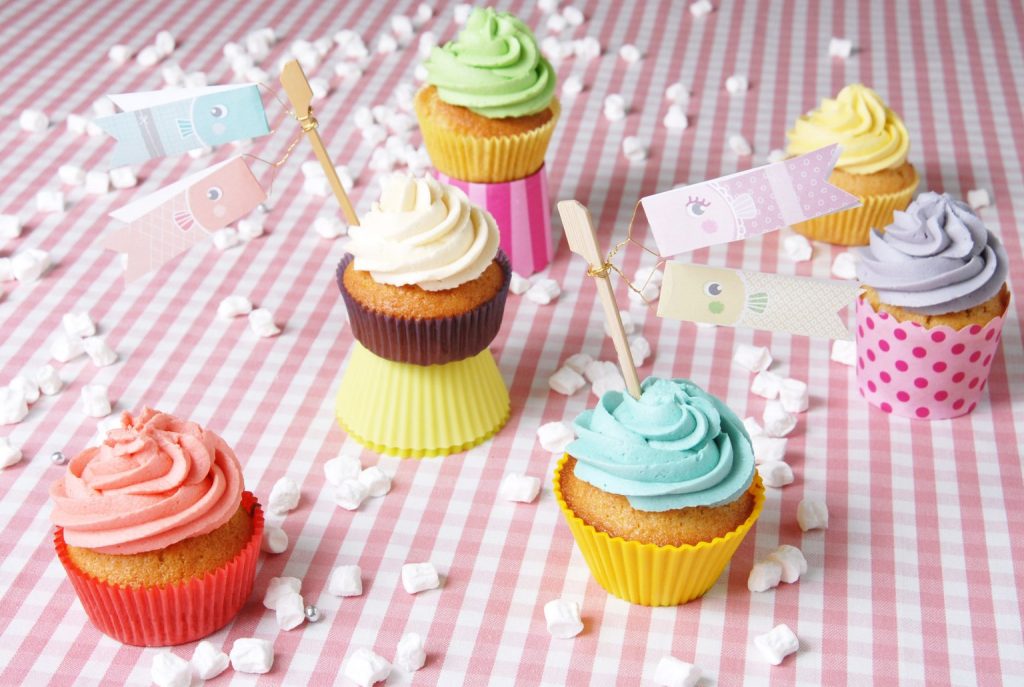 étiquette pour cupcakes