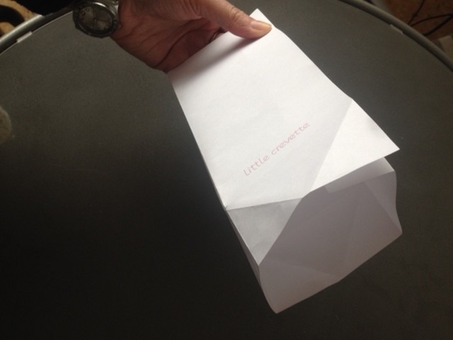 étape 6 tuto sachet lapin