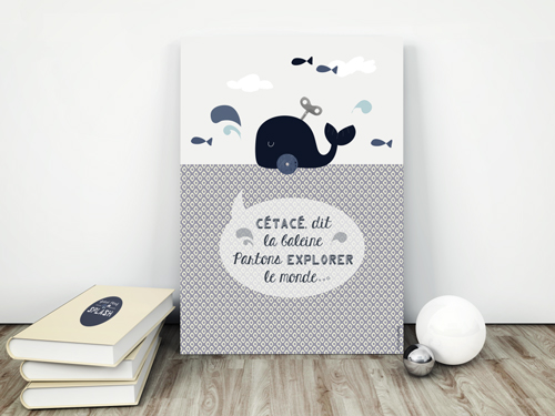 affiche baleine