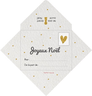 printable étiquette noël blanc